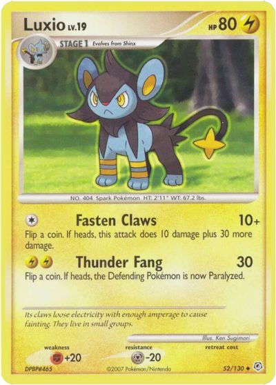 Luxio [Reverse Holo] #52