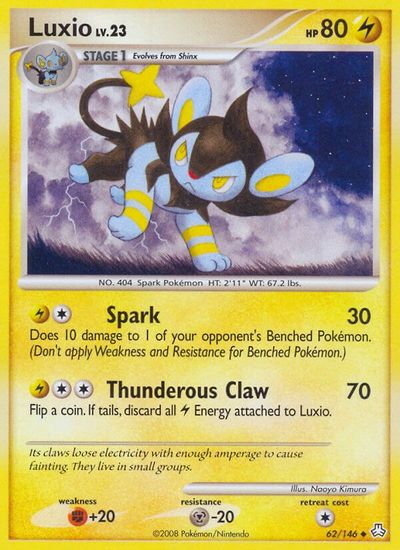 Luxio [Reverse Holo] #62