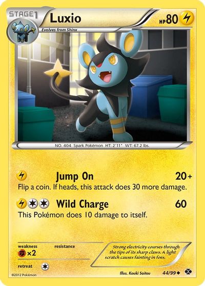 Luxio [Reverse Holo] #44
