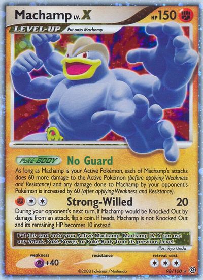 Machamp LV. X #98