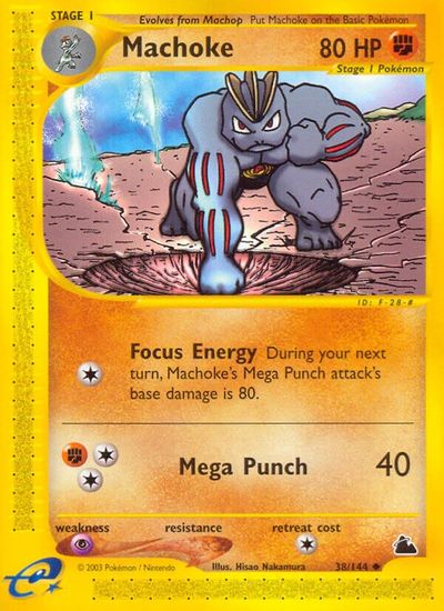 Machoke [Reverse Holo] #38
