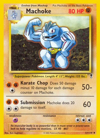 Machoke [Reverse Holo] #51