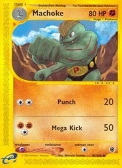 Machoke [Reverse Holo] #85