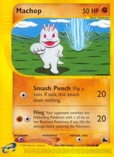 Machop [Reverse Holo] #74