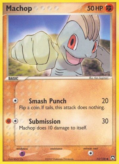 Machop [Reverse Holo] #53