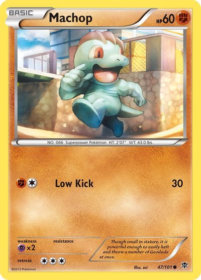 Machop [Reverse Holo] #47