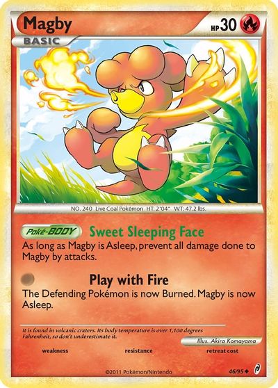 Magby [Reverse Holo] #46