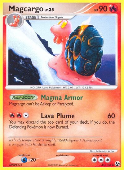 Magcargo [Reverse Holo] #45