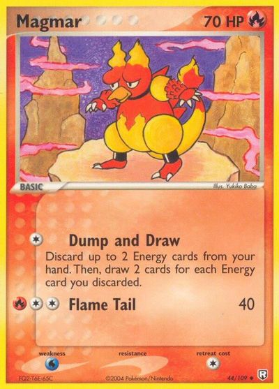 Magmar [Reverse Holo] #44