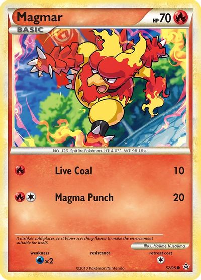 Magmar [Reverse Holo] #52