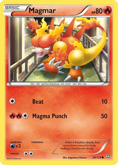 Magmar [Reverse Holo] #20