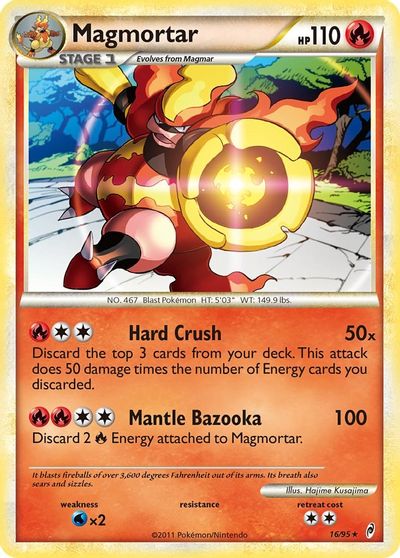 Magmortar [Reverse Holo] #16