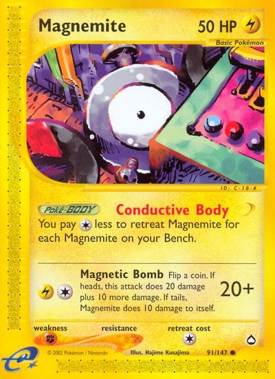 Magnemite [Reverse Holo] #91