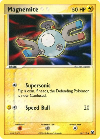 Magnemite [Reverse Holo] #68