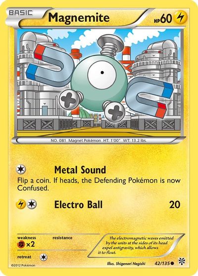 Magnemite [Reverse Holo] #42