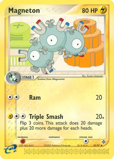 Magneton [Reverse Holo] #35