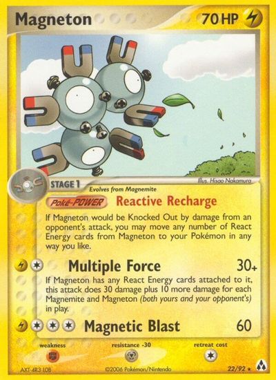 Magneton [Reverse Holo] #22