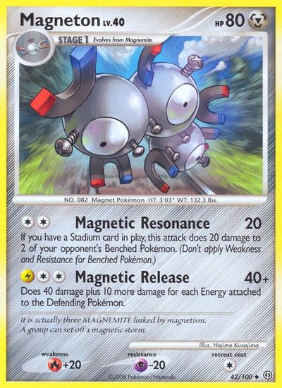 Magneton [Reverse Holo] #42