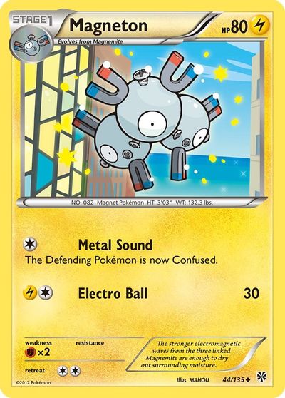 Magneton [Reverse Holo] #44