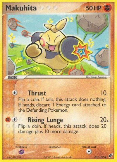 Makuhita [Reverse Holo] #65