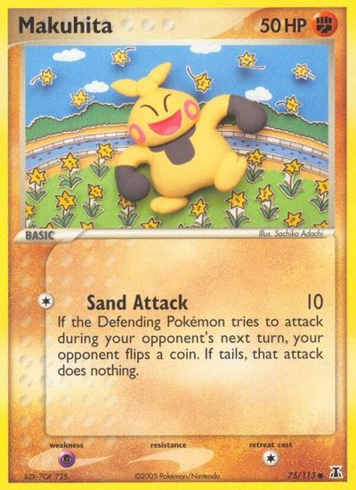 Makuhita [Reverse Holo] #75