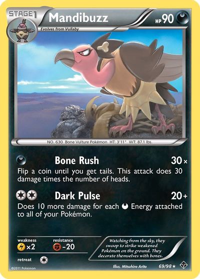Mandibuzz [Reverse Holo] #69