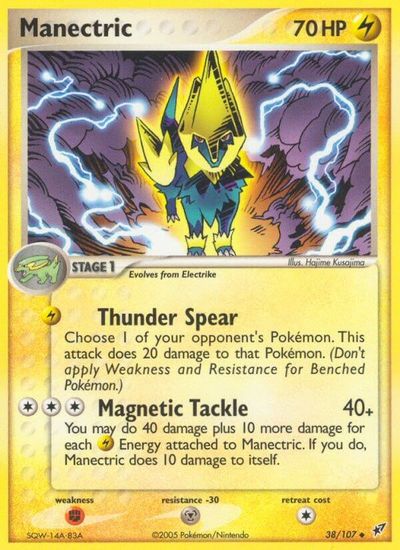 Manectric [Reverse Holo] #38