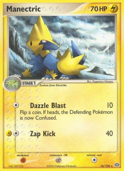 Manectric [Reverse Holo] #16