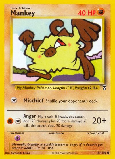 Mankey [Reverse Holo] #81