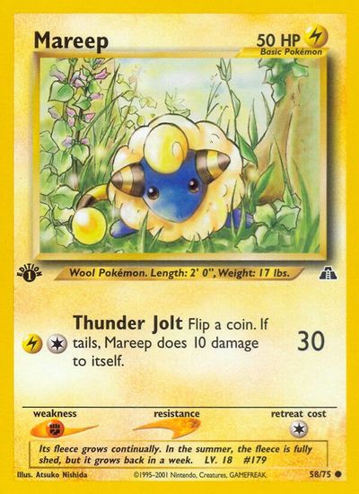 Mareep [1st Edition] #58