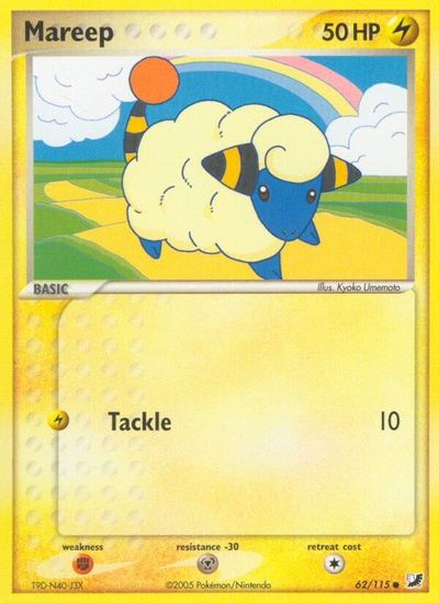 Mareep [Reverse Holo] #62