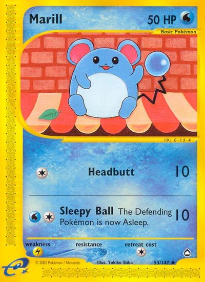Marill [Reverse Holo] #53