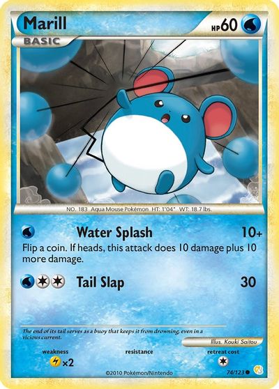 Marill [Reverse Holo] #74