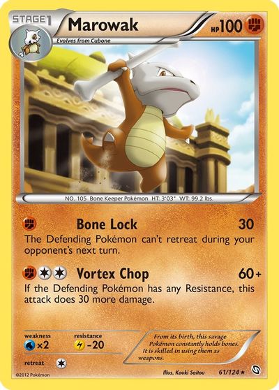 Marowak [Reverse Holo] #61