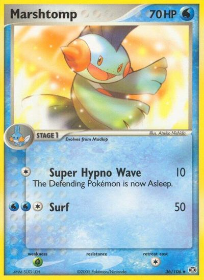 Marshtomp [Reverse Holo] #36
