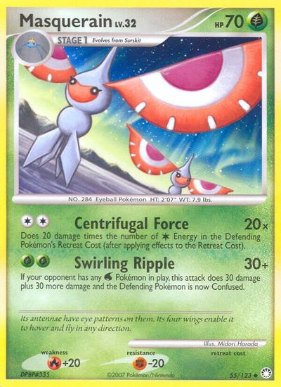 Masquerain [Reverse Holo] #55