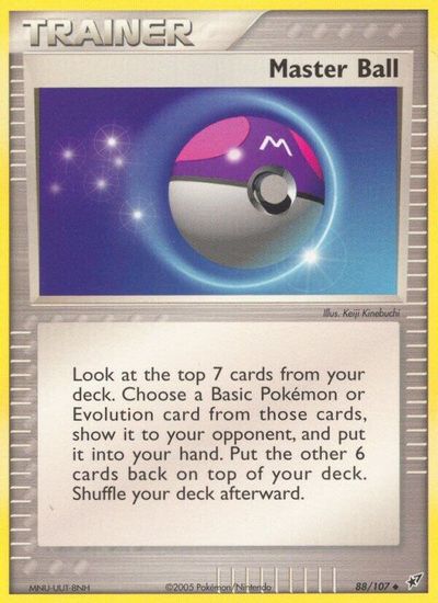 Master Ball [Reverse Holo] #88