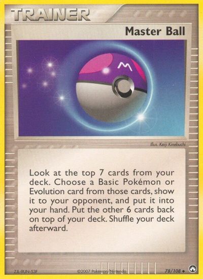 Master Ball [Reverse Holo] #78