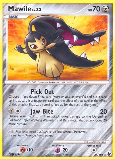 Mawile [Reverse Holo] #24