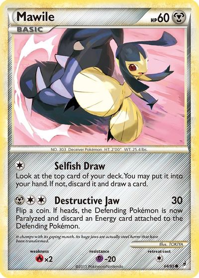 Mawile [Reverse Holo] #64