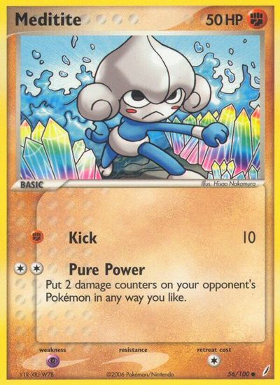 Meditite [Reverse Holo] #56