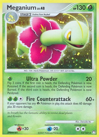 Meganium [Reverse Holo] #13