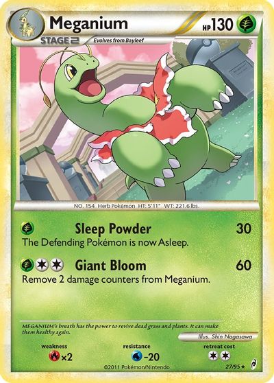 Meganium [Reverse Holo] #27
