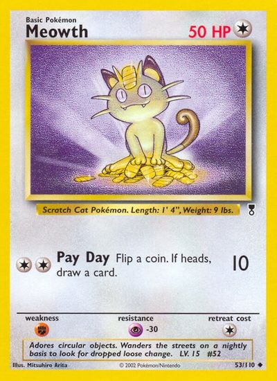 Meowth [Reverse Holo] #53