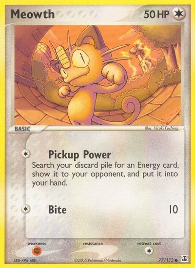Meowth #77
