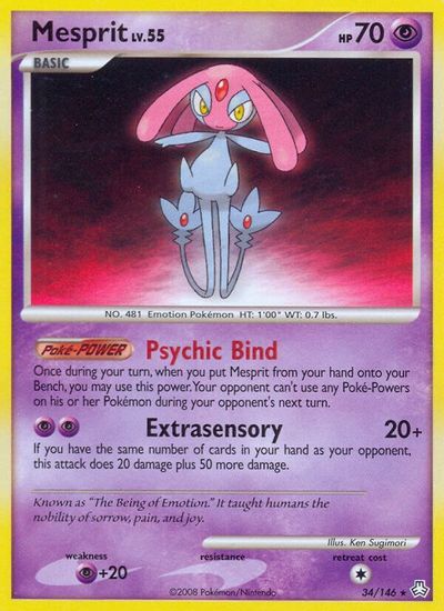 Mesprit [Reverse Holo] #34