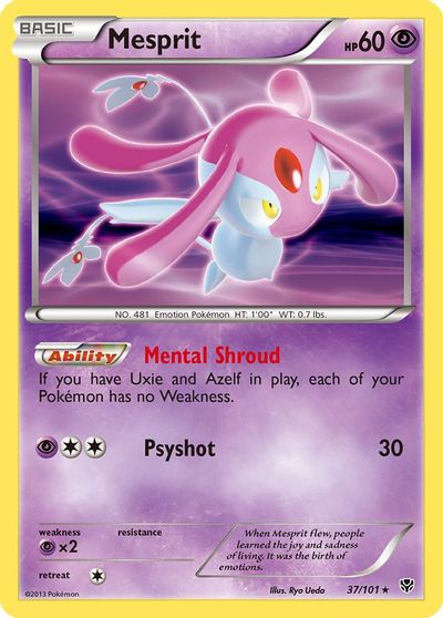 Mesprit [Reverse Holo] #37