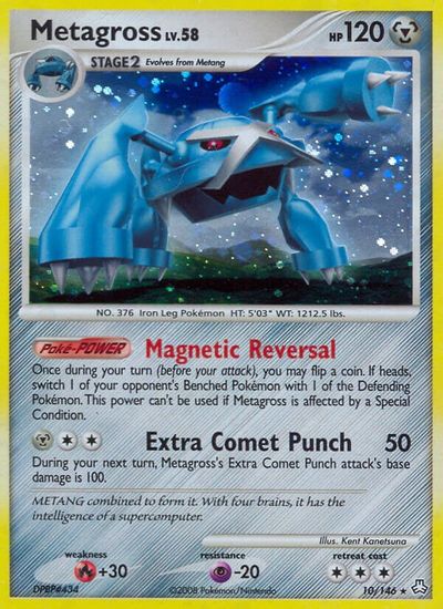 Metagross [Reverse Holo] #10