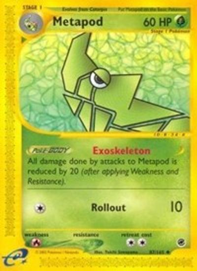 Metapod [Reverse Holo] #87