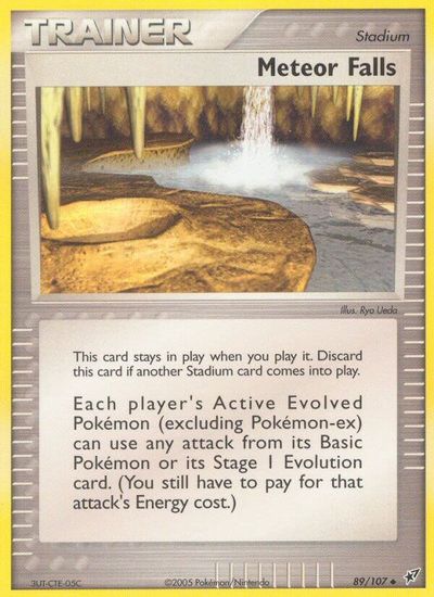 Meteor Falls [Reverse Holo] #89